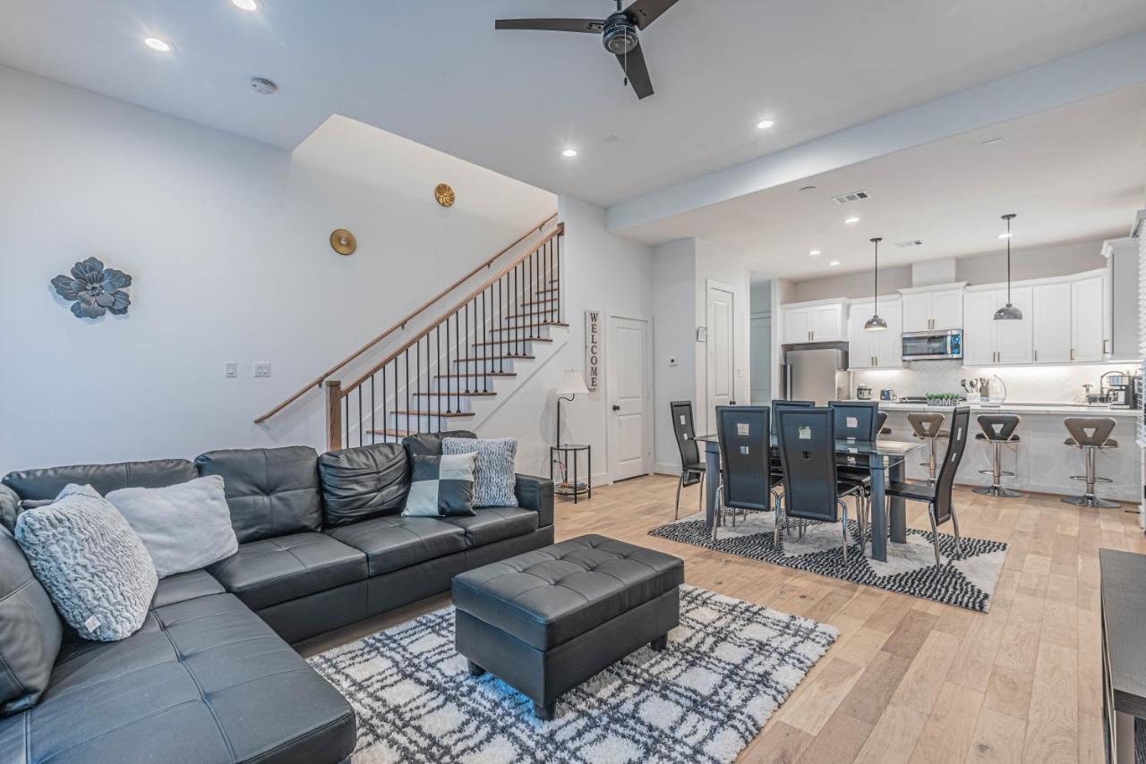 Villa Luxury 3Br, Ks Bed Mins Away 4Rm Dtown, Med Ctr Houston Exterior foto