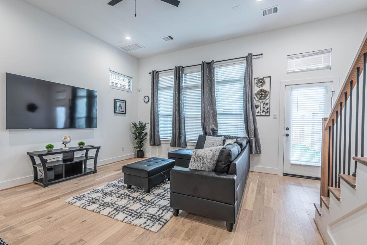 Villa Luxury 3Br, Ks Bed Mins Away 4Rm Dtown, Med Ctr Houston Exterior foto