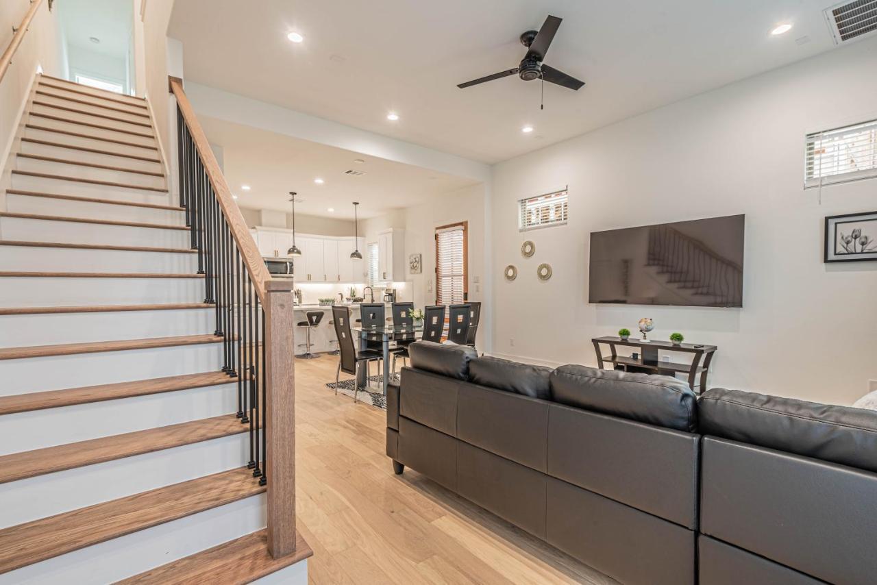 Villa Luxury 3Br, Ks Bed Mins Away 4Rm Dtown, Med Ctr Houston Exterior foto