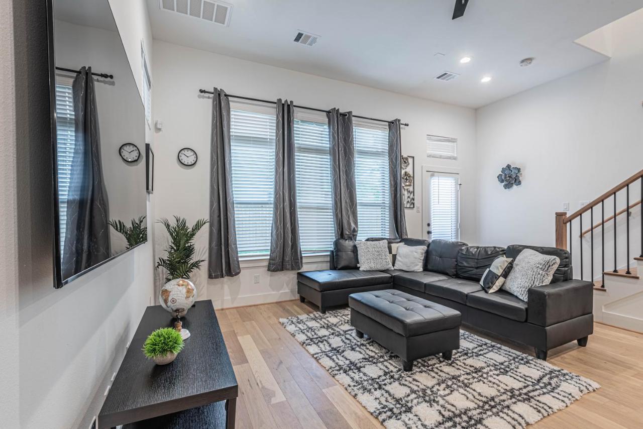 Villa Luxury 3Br, Ks Bed Mins Away 4Rm Dtown, Med Ctr Houston Exterior foto